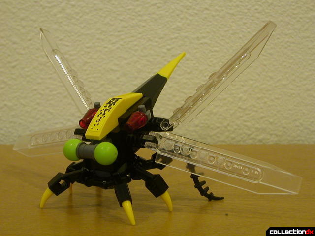 Storm Lasher- mini-robot (wings deployed)