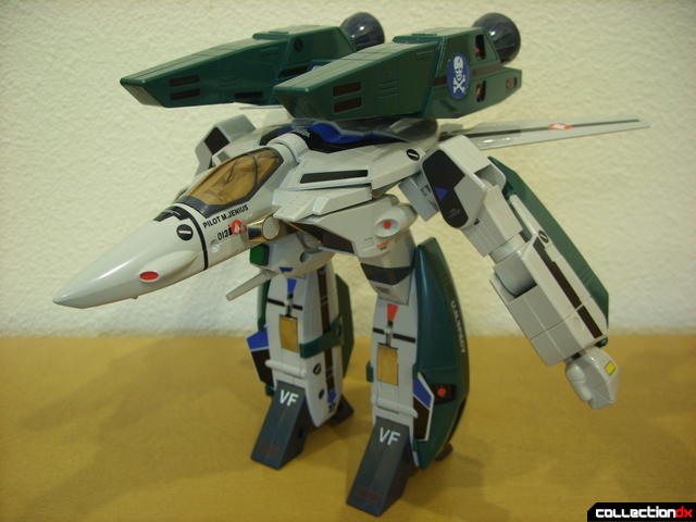 Origin of Valkyrie VF-1A Super Valkyrie Max ver.- GERWALK Mode (front)