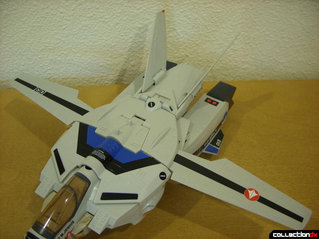 Origin of Valkyrie VF-1A Valkyrie Max ver.- Fighter Mode (wings oddly opened 90-degrees)