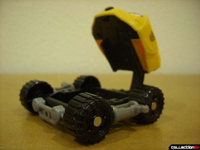 High Octane Megazord- Bear Crawler Zord Attack Vehicle (yellow section raised like a mouth)