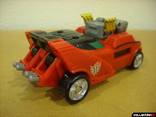 High Octane Megazord- Eagle Racer Zord Attack Vehicle (back)