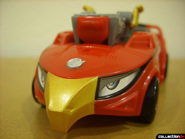 High Octane Megazord- Eagle Racer Zord Attack Vehicle (close-up on front)