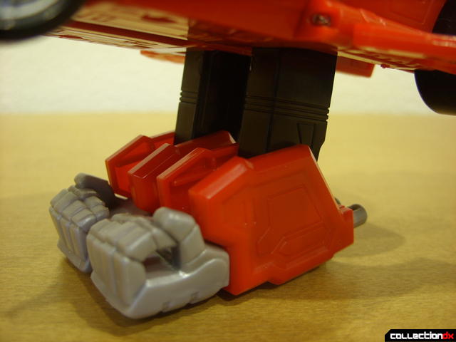 High Octane Megazord- Eagle Racer Zord Attack Vehicle (undercarriage 'legs' deployed)
