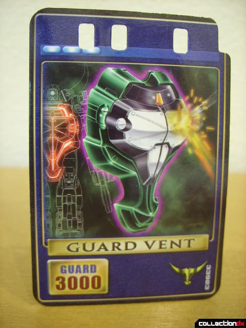 Magnugiga and Drew (Kamen Rider Torque's Guard Vent Advent Card)
