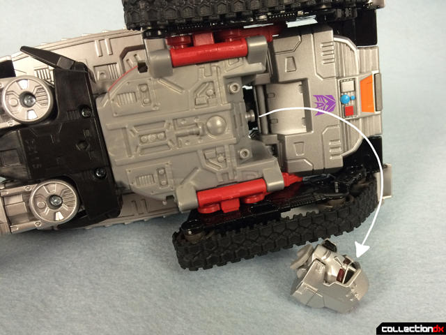 Takara Megatron transformation 5_head off