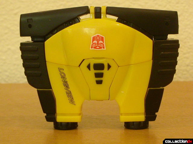 Autobot Longview- disguise mode (top view)