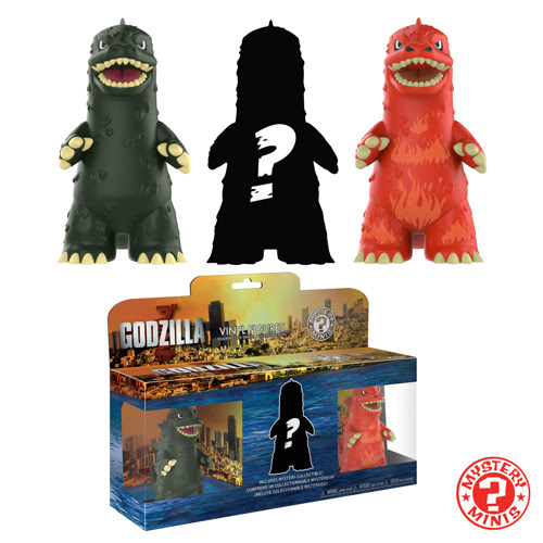Godzilla Mystery Minis 3-Pack!