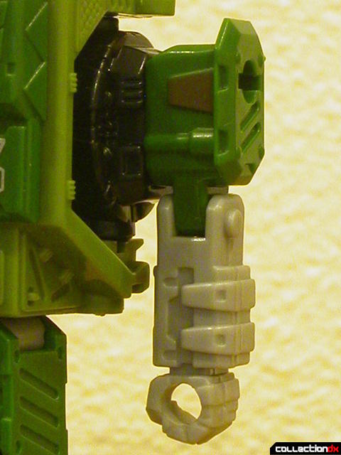 Autobot Strongarm- robot mode (left arm detail)