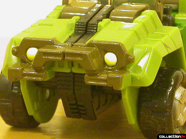 Autobot Strongarm- vehicle mode (front bumper detail)