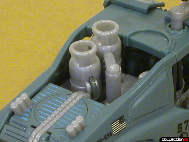 Autobot Landmine- vehicle mode (fuel tanks detail)