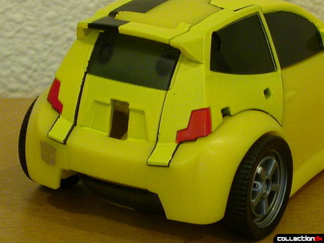 Autobot Bumblebee- vehicle mode (back detail)