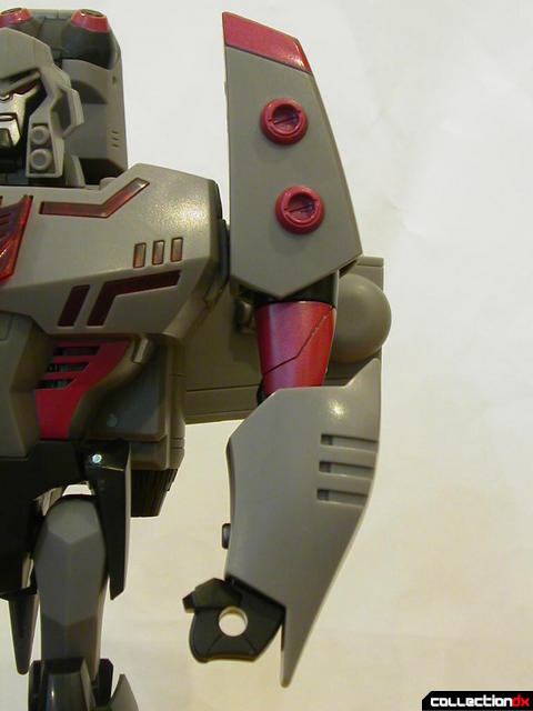 Decepticon Megatron- robot mode (left arm detail)