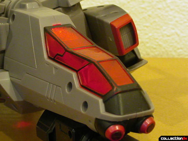 Decepticon Megatron- vehicle mode (LED light glowing)