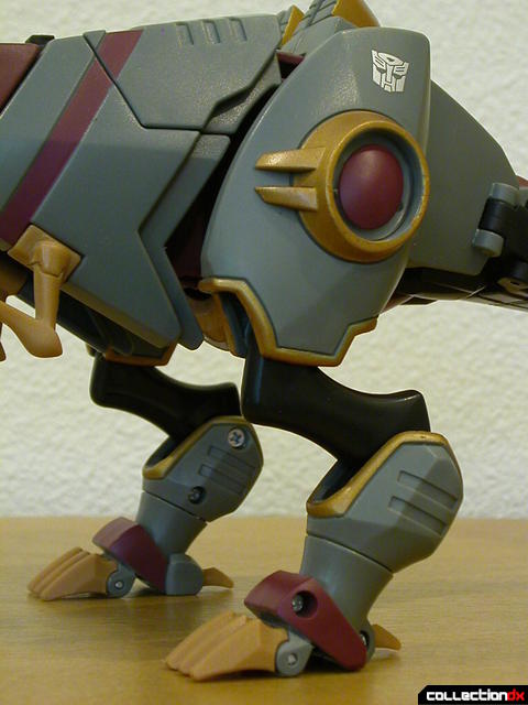 Dinobot Grimlock- beast mode (legs detail)