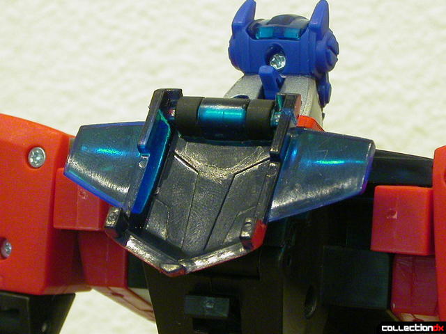 Autobot Optimus Prime- robot mode (strobe lights on back)