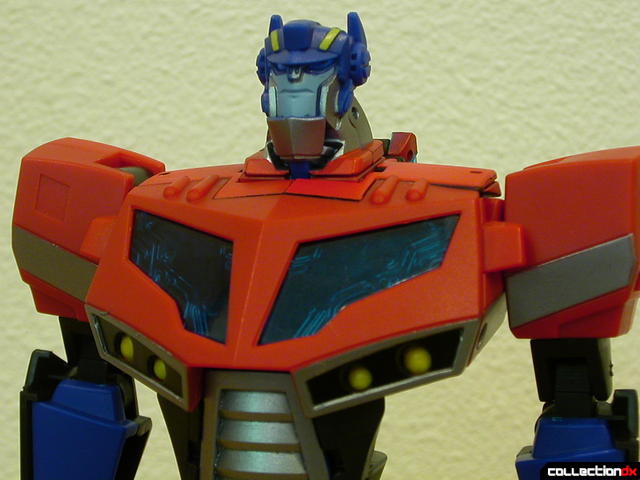 Autobot Optimus Prime- robot mode (upper torso detail)