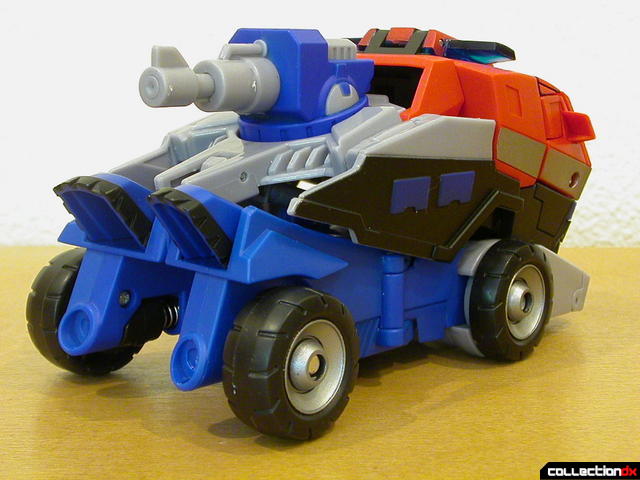 Autobot Optimus Prime- vehicle mode (back, with top section)