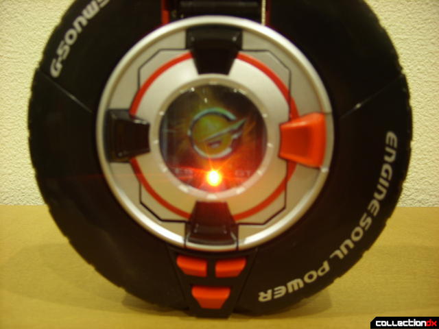 DX Soukou Sharin Go-Roader GT- Wheel Mode (Token Soul lit from within)