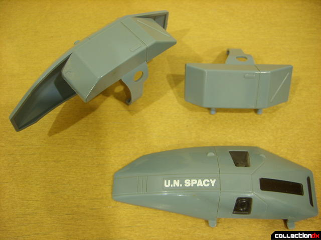 VF-1S Super Valkyrie - FAST Pack accessory armor (leg fuel cell assembly)