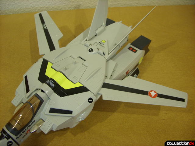 Origin of Valkyrie VF-1S Valkyrie- Fighter Mode (wings open, normal)