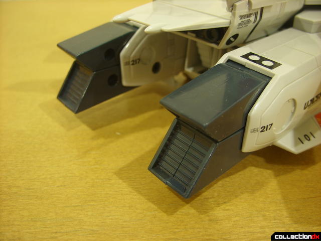 Origin of Valkyrie VF-1J Valkyrie- Fighter Mode (exhaust nozzels, closed normally)