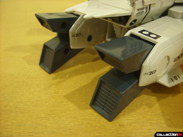 Origin of Valkyrie VF-1J Valkyrie- Fighter Mode (exhaust nozzels, open)