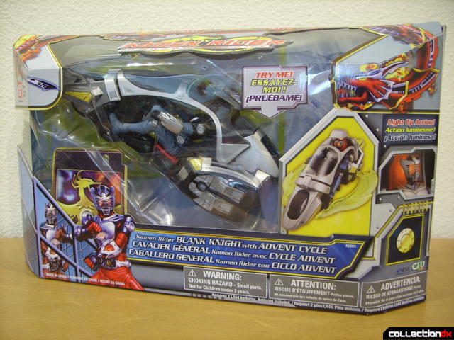 Kamen Rider Blank Knight with Advent Cycle (box front)