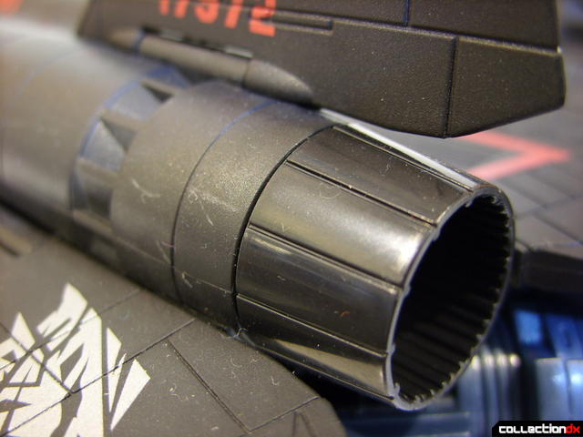 RotF Leader-class Autobot Jetfire- vehicle mode (left exhaust nozzle detail)