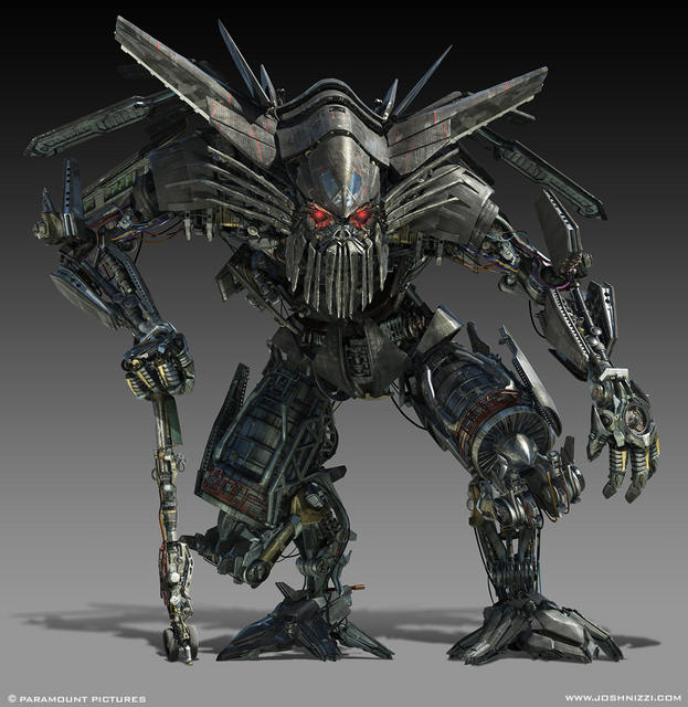 CGI image of Autobot Jetfire from 'Transformers- Revenge of the Fallen' (2009)