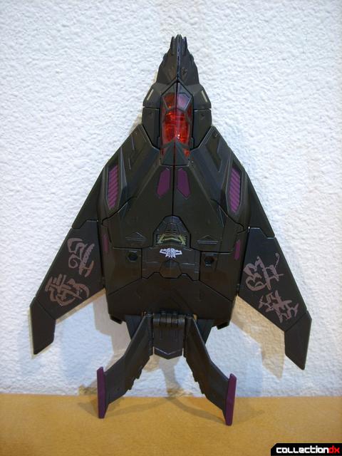 RotF Voyager-class Mindwipe- vehicle mode (dorsal profile)