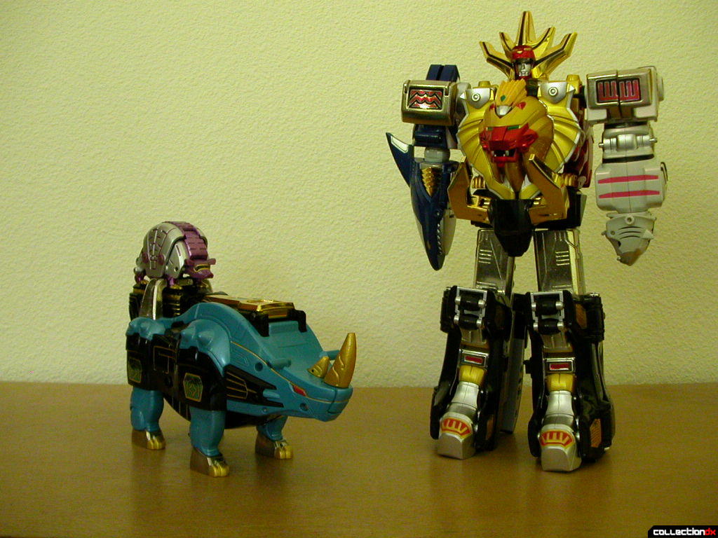 PA-5 Gao Rhino & Gao Armadillo with DX Hyakujuu Gattai Gao King