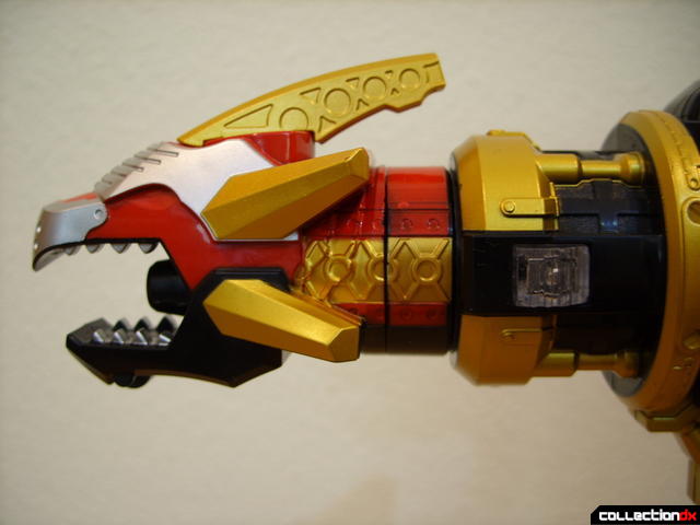 Gosei Blaster (fake Dragon Headder attached)