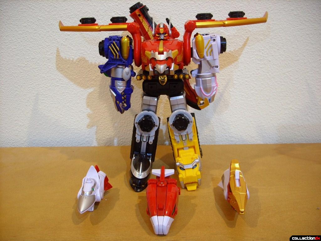 Skick Brothers Set (front) and DX Gosei Great