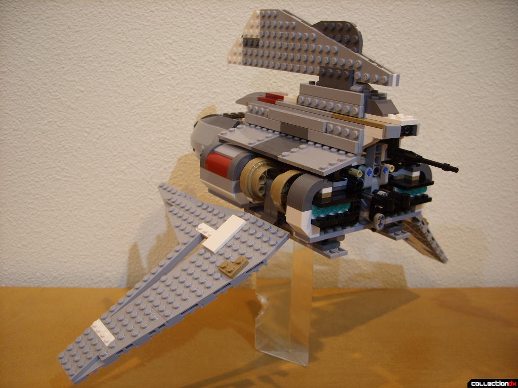 Emperor Palpatine's Shuttle (wings lowered, back)