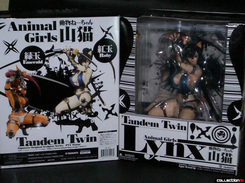 Tandem Twin Animal Girls: Lynx
