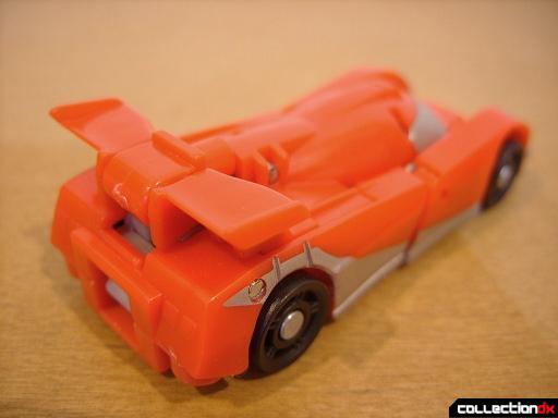 Autobot Double Clutch with Rallybots- Drag Racer Drone (back)