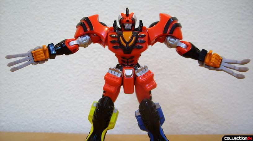 Retrofire Jungle Pride Megazord- Savage Spin attack (1)