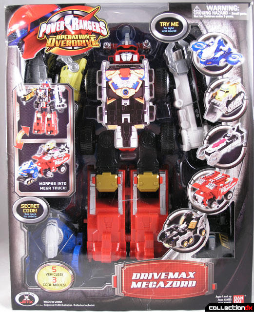 Deluxe DriveMax Megazord (box front)