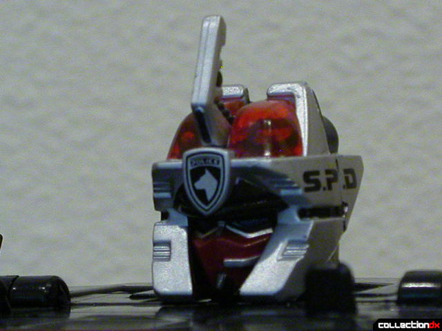 DX Tokusou Gattai DekaWing Robo- head detail