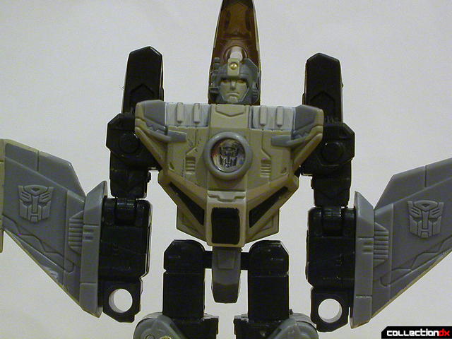 Autobot Skyblast- robot mode (chest with Energon crystal removed)