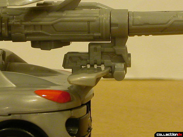 Final Battle Jazz- vehicle mode (plasma cannon attached to spoiler)