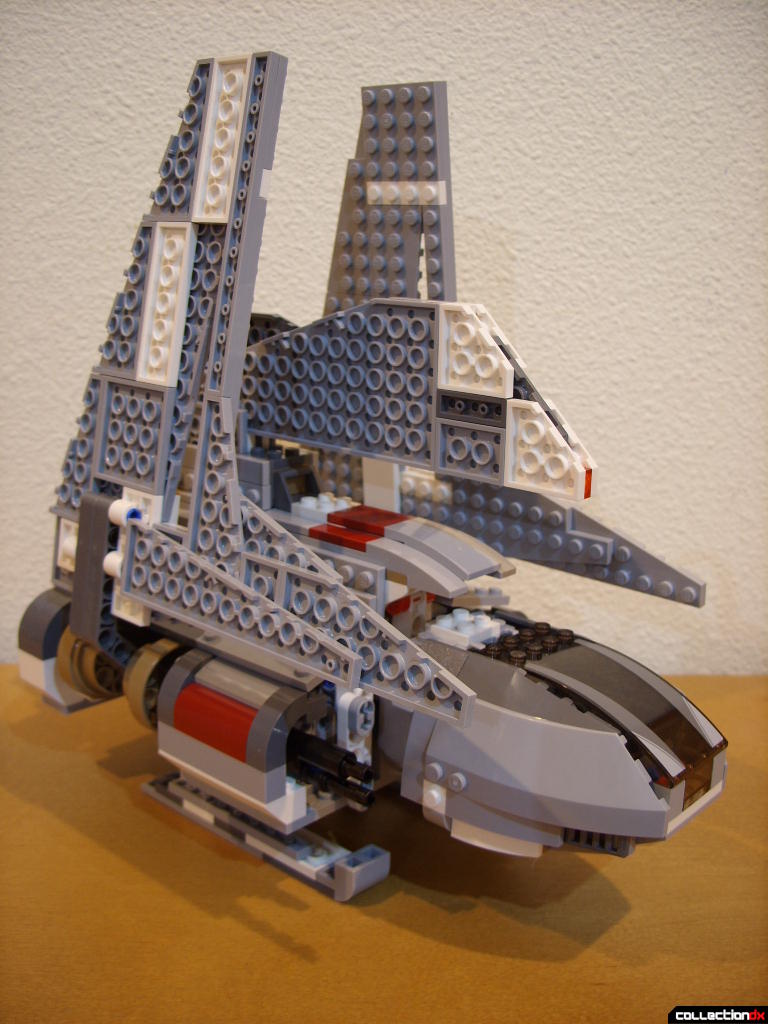 Emperor Palpatine's Shuttle (wings raised, front)